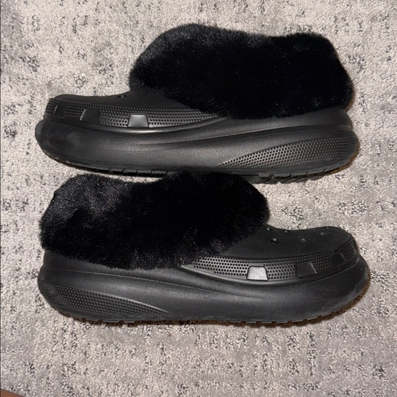 Crocs Furever Crush Black Women’s 10 Men’s 8 - Picture 5 of 6